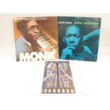 Thirty four jazz albums including Monk, Mingus, Coltrane,