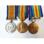 WWI medal pair awarded to T-1624 Dvr J E Apperley ASC and another Victory Medal 4842 Pte J E