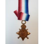 WWI Royal Naval Volunteer Reserve Medal 1914/1915 Star awarded to KP688 J.Mason A.