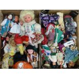 A large collection of International dolls