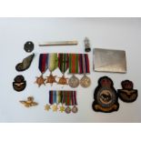 Royal Air Force WWII medals awarded to 545846 to Flying Officer W.