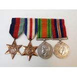 WWII medals, ephemera and post war uniform relating to Sister Vera Mary Bosworth,