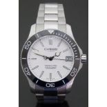 Christopher Ward Trident COSC 600 gentleman's automatic diver's wristwatch ref c60-42 with date