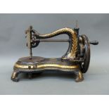 Jones vintage hand sewing machine