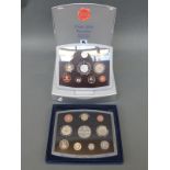 A millennium Royal Mint UK executive proof coin collection with certificate,