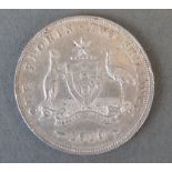 1910 Australian one florin,