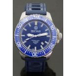 Deep Blue Daynight Diver T100 gentleman's diver's wristwatch ref.