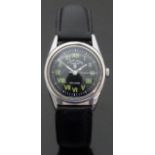 Favre-Leuba Sea King gentleman's military style wristwatch ref.