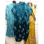 A Chinese style silk jacket,