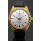 Tissot Actualis Autolub gentleman's wristwatch with luminous hands, two-tone baton numerals,