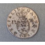 A 1776 Danish 2 shilling