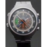 Omega Flightmaster gentleman's chronograph wristwatch ref 145.