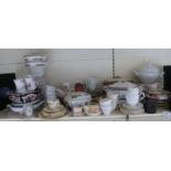 A very large collection of ceramics including Royal Worcester Evesham, boxed Royal Worcester plates,