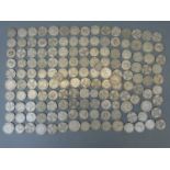 Approximately 1685g pre 1947 UK silver coinage