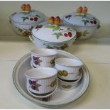 Royal Worcester Evesham pattern tureens,