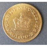 George III 1800 1/3 guinea