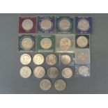 A quantity of Channel Islands overseas crown type coins,