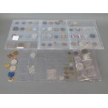 A collection of over seventy commemorative medals / medal coins comprising Victorian,