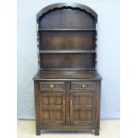 An Old Charm style oak dresser,