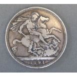 Queen Victoria 1891 crown