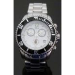 Belmar Helmsman gentleman's chronograph wristwatch ref B-5045 with date aperture,