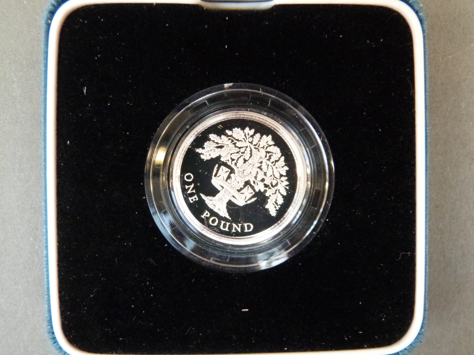 Three Royal Mint UK silver proof cased £1 coins one for 1988, the other two 1992, - Image 4 of 4