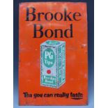 Brooke Bond 'Tea You Can Really Taste' vintage tin sign,