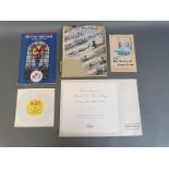A quantity of Bristol Aircraft ephemera to include a book by Lukins,