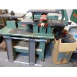 Kity woodworking multi tool comprising circular saw, spindle moulder and planer thicknesser,