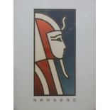 Modern framed print Ramses II,