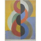 Sonia Delaunay print 'Rhytheme Couleur 1961',