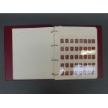 A Great Britain Collection stamp album 1840 - 1971 with contents