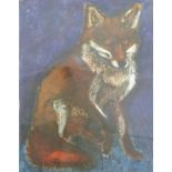 Julia Manning signed limited edition (8/100) print "Fox",