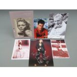 TV personality autographs / signed photographs including David Attenborough,