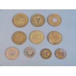 Ten American Transport tokens to include New York,