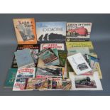 A quantity of railway booklets to include Famous Loco Types, Ian Allan ABC of GWR & LMS,