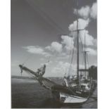 Pam Mitchell signed limited edition 1/75 photograph print entitled 'Sail Cloud' dated 07,