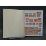 A stockbook of mint and used stamps from the Middle East including Saudi Arabia, Dubai, Jordan,