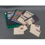 GB King George VI stamps in a ring binder comprising 1937 standard issues and Coronation covers,