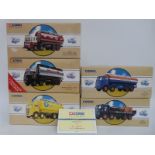 Five Corgi Road Transport and Classics diecast model tankers and lorries comprising North Eastern