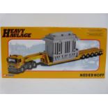 Corgi Heavy Haulage diecast model 1:50 scale Nederhoff & MAN 6x4 Low Loader with Generator CC12003,