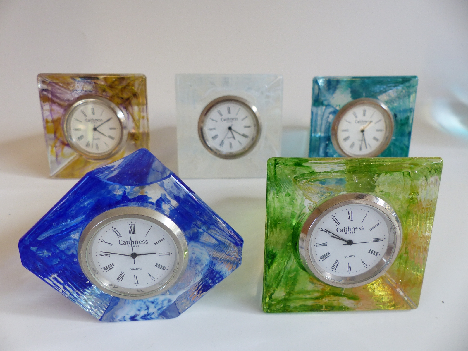 Twenty nine Caithness glass paperweights and paperweight clocks including Collectors' Society, - Image 2 of 4