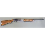 Mossburg New Haven 600AT 12 bore pump action shotgun with semi-pistol grip,