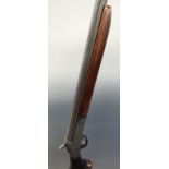 Harrington & Richardson model 176 12 bore shotgun with shaped stock, orange sight and 30" barrel,