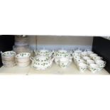 A large quantity of Colclough ivy pattern dinner and teaware,