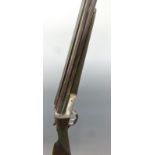 William Moore & Grey 12 bore side by side ejector shotgun with named locks,