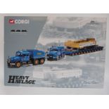Corgi Heavy Haulage diecast model limited edition 1:50 scale Pickfords Scammell Contractor (x2)
