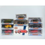 Nine Matchbox The Dinky Collection diecast model vehicles including Triumph, Austin, Citroen etc,