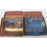 Approximately 150 rock CDs many collectable including Scorpions, Molly Hatchet, Saxon, Savatage,