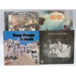 Approximately 30 LPs including The Beatles,